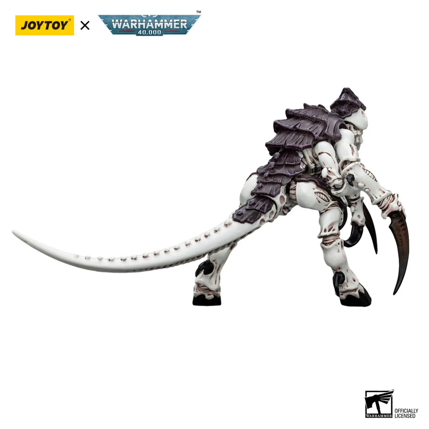 the back of Action Figure - Tyranids Hive Fleet Leviathan Hormagaunt A 1 18 - JOYTOY Warhammer 40K in white background The Back Of Action Figure Tyranids Hive Fleet Leviathan Hormagaunt A 1 18 Joytoy Warhammer 40k In White Background