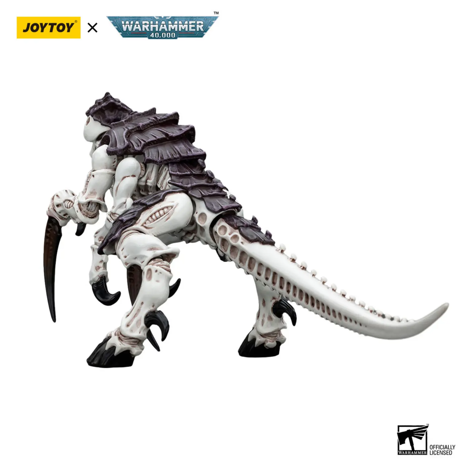 the back of Action Figure - Tyranids Hive Fleet Leviathan Hormagaunt B 1 18 - JOYTOY Warhammer 40K in white background The Back Of Action Figure Tyranids Hive Fleet Leviathan Hormagaunt B 1 18 Joytoy Warhammer 40k In White Background