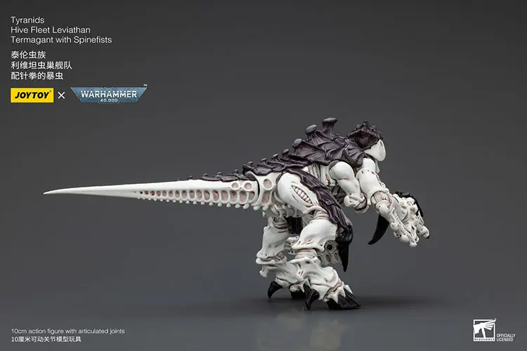 the back of Action Figure - Tyranids Hive Fleet Leviathan Termagant with Spinefists 1 18 - JOYTOY Warhammer 40K rectangle image The Back Of Action Figure Tyranids Hive Fleet Leviathan Termagant With Spinefists 1 18 Joytoy Warhammer 40k Rectangle Image