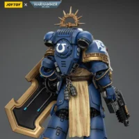the back of Action Figure - Ultramarines Levantus with Power Sword, Stormshield and Bolt Pistol 1 18 - JOYTOY Warhammer 40K rectangle image The Back Of Action Figure Ultramarines Levantus With Power Sword, Stormshield And Bolt Pistol 1 18 Joytoy Warhammer 40k Rectangle Image