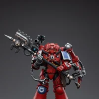 the back of Action Figure - Ultramarines Primaris Techmarine Brother Tybestis 1 18 - JOYTOY Warhammer 40K rectangle image The Back Of Action Figure Ultramarines Primaris Techmarine Brother Tybestis 1 18 Joytoy Warhammer 40k Rectangle Image