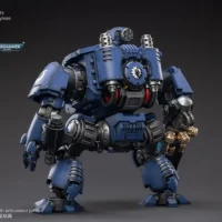 the back of Action Figure - Ultramarines Redemptor Dreadnought Brother Tyleas 1 18 - JOYTOY Warhammer 40K rectangle image 2 The Back Of Action Figure Ultramarines Redemptor Dreadnought Brother Tyleas 1 18 Joytoy Warhammer 40k Rectangle Image 2