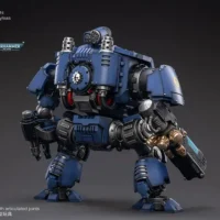 the back of Action Figure - Ultramarines Redemptor Dreadnought Brother Tyleas 1 18 - JOYTOY Warhammer 40K rectangle image The Back Of Action Figure Ultramarines Redemptor Dreadnought Brother Tyleas 1 18 Joytoy Warhammer 40k Rectangle Image