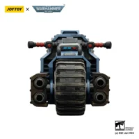 the back of Action Figure Vehicle - Space Wolves Raider-pattern Combat Bike with twin-linked bolt rifles 1 18 - JOYTOY Warhammer 40K in white background The Back Of Action Figure Vehicle Space Wolves Raider Pattern Combat Bike With Twin Linked Bolt Rifles 1 18 Joytoy Warhammer 40k In White Background