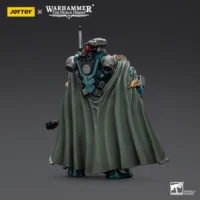 The Back Of The Action Figure Alpha Legion Exodus 'the One Who Is Many' With Sniper Rifle And Power Dagger 1 18 Jotyoy Warhammer The Horus Heresy