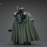 The Back Of The Action Figure Alpha Legion Exodus 'the One Who Is Many' With Sniper Rifle And Power Dagger 1 18 Jotyoy Warhammer The Horus Heresy Rectangle Image