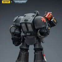 the back of the Action Figure - Black Templars Terminator 2 with Power Fist and Storm Bolter 1 18 - JOYTOY Warhammer 40K rectangle image the back of the Action Figure - Black Templars Terminator 2 with Power Fist and Storm Bolter 1 18 - JOYTOY Warhammer 40K rectangle image