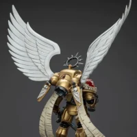 the back of the Action Figure - Blood Angels The Sanguinor with Encarmine Broadsword 1 18 - JOYTOY Warhammer 40K rectangle image The Back Of The Action Figure Blood Angels The Sanguinor With Encarmine Broadsword 1 18 Joytoy Warhammer 40k Rectangle Image