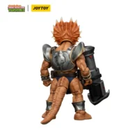 The Back Of The Action Figure Captain Zorax Tmnt Nickelodeon 1 18 Joytoy Teenage Mutant Ninja Turtles In Whte Background