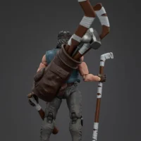 The Back Of The Action Figure Casey Jones Tmnt Nickelodeon 1 18 Joytoy Teenage Mutant Ninja Turtles Rectangle Image