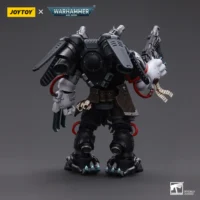 the back of the Action Figure - JOYTOY Raven Guard Chapter Master Kayvaan Shrike 1 18 - Warhammer 40K