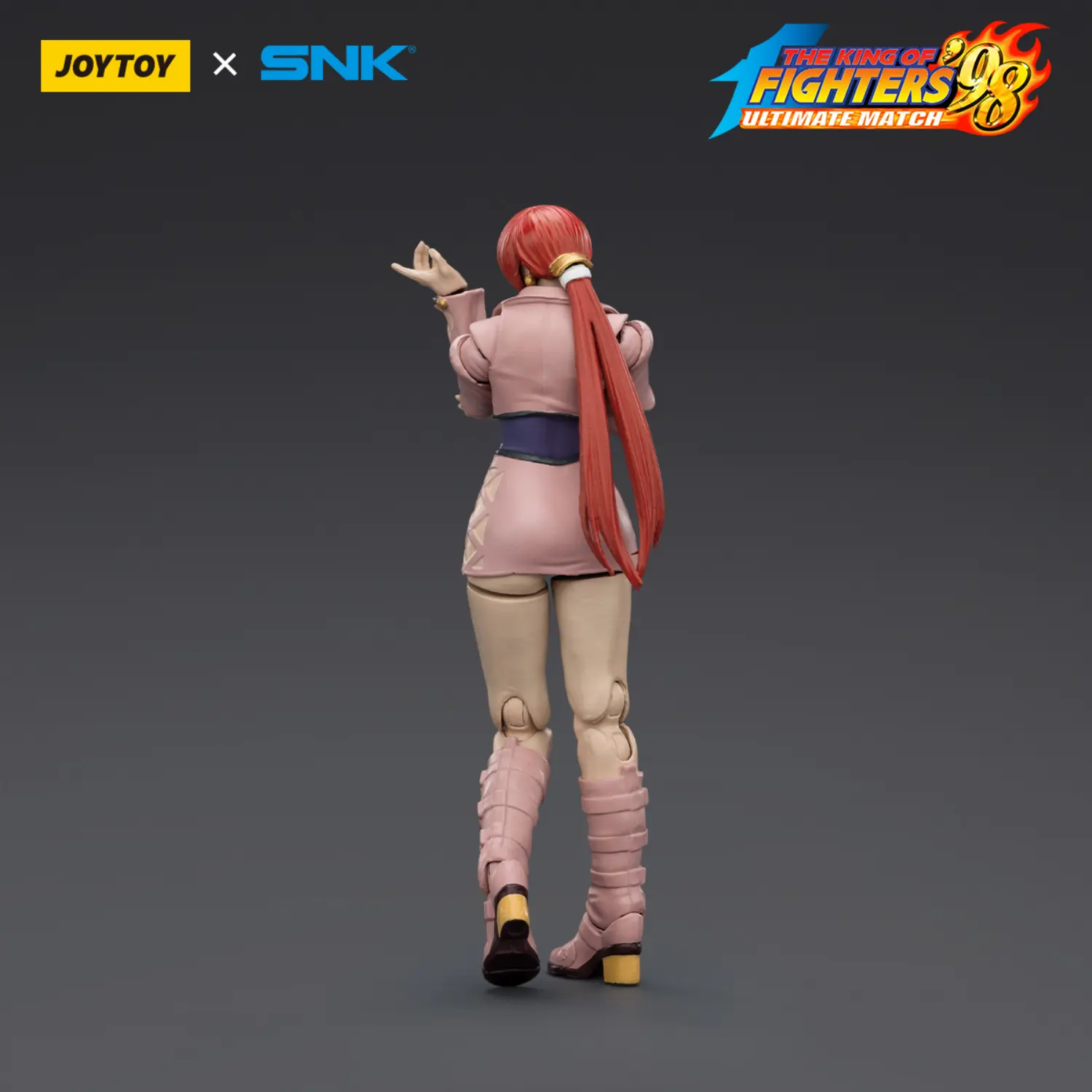 the back of the Action Figure - JOYTOY Shermie KOF _98 UM Orochi Team SNK 1 18 - The King of Fighters the back of the Action Figure - JOYTOY Shermie KOF _98 UM Orochi Team SNK 1 18 - The King of Fighters