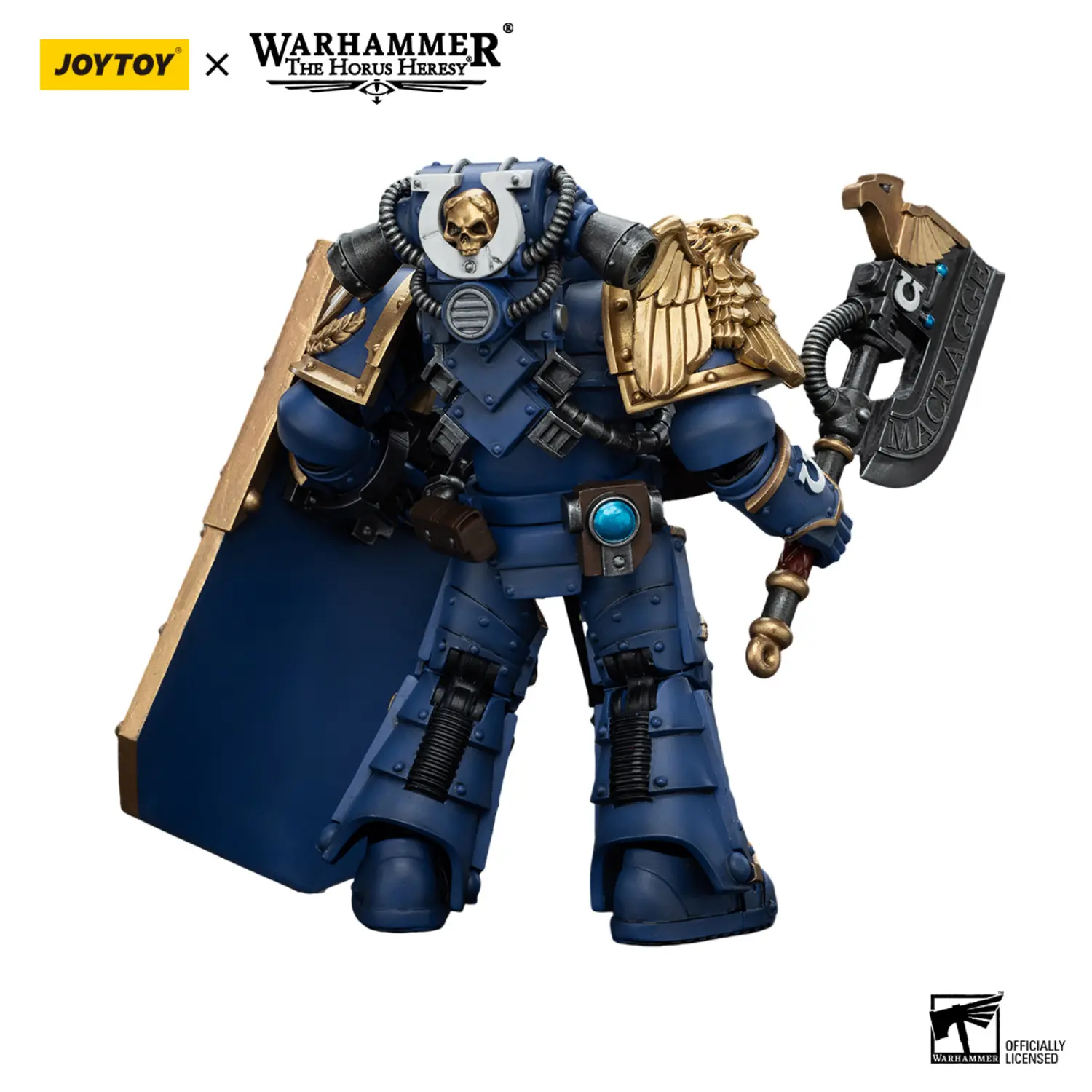 the back of the Action Figure - JOYTOY Ultramarines Invictarus Suzerain Squad (Defender of Hera Suzerain 3) 1 18 - Warhammer The Horus Heresy the back of the Action Figure - JOYTOY Ultramarines Invictarus Suzerain Squad (Defender of Hera Suzerain 3) 1 18 - Warhammer The Horus Heresy