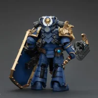 the back of the Action Figure - JOYTOY Ultramarines Invictarus Suzerain Squad (Suzerain 1) 1 18 - Warhammer The Horus Heresy rectangle image the back of the Action Figure - JOYTOY Ultramarines Invictarus Suzerain Squad (Suzerain 1) 1 18 - Warhammer The Horus Heresy rectangle image