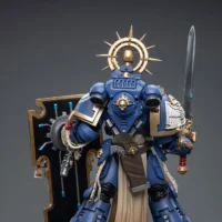the back of the Action Figure - JOYTOY Ultramarines Primaris Captain with Relic Shield and Power Sword 1 18 - Warhammer 40K rectangle image the back of the Action Figure - JOYTOY Ultramarines Primaris Captain with Relic Shield and Power Sword 1 18 - Warhammer 40K rectangle image