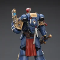 the back of the Action Figure - JOYTOY Ultramarines Relic Primus Armour with Plasma Pistol and Combat Blade 1 18 - Warhammer 40K rectangle image 2 the back of the Action Figure - JOYTOY Ultramarines Relic Primus Armour with Plasma Pistol and Combat Blade 1 18 - Warhammer 40K rectangle image 2