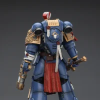 the back of the Action Figure - JOYTOY Ultramarines Relic Primus Armour with Plasma Pistol and Combat Blade 1 18 - Warhammer 40K rectangle image the back of the Action Figure - JOYTOY Ultramarines Relic Primus Armour with Plasma Pistol and Combat Blade 1 18 - Warhammer 40K rectangle image