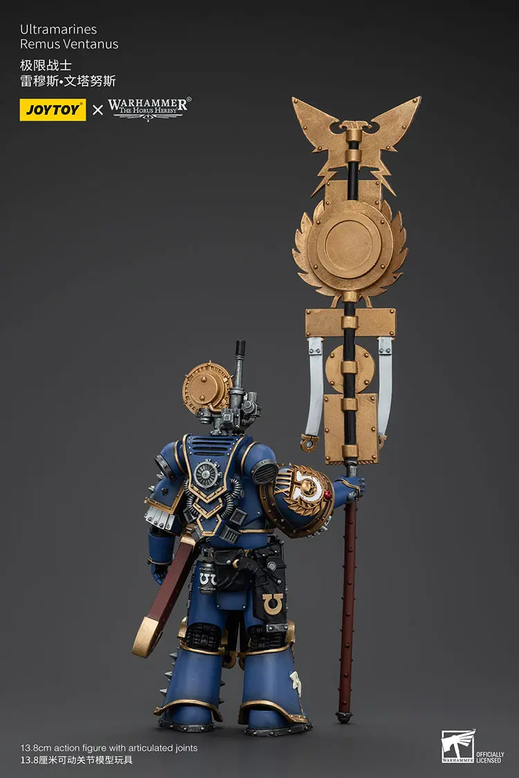 the back of the Action Figure - JOYTOY Ultramarines Remus Ventanus 1 18 - Warhammer The Horus Heresy rectangle image the back of the Action Figure - JOYTOY Ultramarines Remus Ventanus 1 18 - Warhammer The Horus Heresy rectangle image