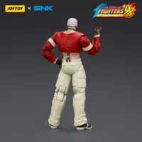 the back of the Action Figure - JOYTOY Yashiro Nanakase KOF _98 UM Orochi Team SNK 1 18 - The King of Fighters