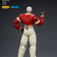 the back of the Action Figure - JOYTOY Yashiro Nanakase KOF _98 UM Orochi Team SNK 1 18 - The King of Fighters rectangle image