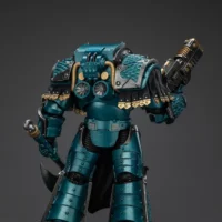 the back of the Action Figure - JoyToy Alpha Legion Lernaean Terminator with Volkite Charger 1 18 - Warhammer The Horus Heresy rectangle image the back of the Action Figure - JoyToy Alpha Legion Lernaean Terminator with Volkite Charger 1 18 - Warhammer The Horus Heresy rectangle image