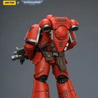 the back of the Action Figure - JoyToy Blood Angels Intercessor with Bolt Rifle, Bolt Pistol and Chainsword 1 18 - Warhammer 40K rectangle image the back of the Action Figure - JoyToy Blood Angels Intercessor with Bolt Rifle, Bolt Pistol and Chainsword 1 18 - Warhammer 40K rectangle image