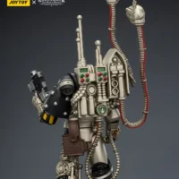 the back of the Action Figure - JoyToy Iron Warriors Traitor Legion Praevian Tech-Commander with Bolt Pistol 1 18 - Warhammer The Horus Heresy rectangle image
