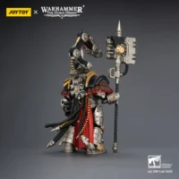 the back of the Action Figure - JoyToy Iron Warriors Warsmith with Graviton Crusher Hammer 1 18 - Warhammer The Horus Heresy
