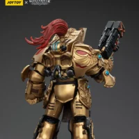 the back of the Action Figure - JoyToy Legio Custodes Aquilon Terminator with Twin-linked Adrathic Destructor 1 18 - Warhammer The Horus Heresy rectangle image the back of the Action Figure - JoyToy Legio Custodes Aquilon Terminator with Twin-linked Adrathic Destructor 1 18 - Warhammer The Horus Heresy rectangle image