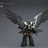 the back of the Action Figure - JoyToy Raven Guard Corvus Corax, Primarch of the XIX Legion 1 18 (with artificer-crafted lightni