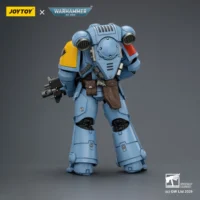 the back of the Action Figure - JoyToy Space Wolves Intercessor with Bolt Rifle, Bolt Pistol and Chainsword 1 18 - Warhammer 40K the back of the Action Figure - JoyToy Space Wolves Intercessor with Bolt Rifle, Bolt Pistol and Chainsword 1 18 - Warhammer 40K