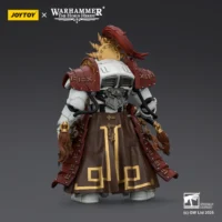 the back of the Action Figure - JoyToy White Scars Qin Xa-Master of the Keshig with paired blades _theTails of the Dragon_ 1 18 - Warhammer The Horus Heresy