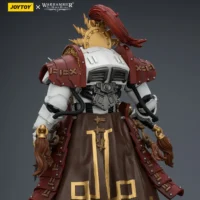 the back of the Action Figure - JoyToy White Scars Qin Xa-Master of the Keshig with paired blades _theTails of the Dragon_ 1 18 - Warhammer The Horus Heresy rectangle image