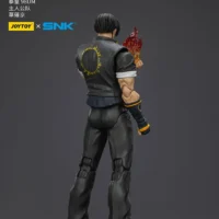 the back of the Action Figure - Kyo Kusanagi KOF _98 UM Hero Team SNK 1 18 - JOYTOY The King of Fighters rectangle image