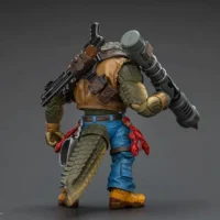 The Back Of The Action Figure Leatherhead Tmnt Nickelodeon 1 18 Joytoy Teenage Mutant Ninja Turtles Rectangle Image