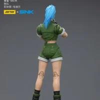 the back of the Action Figure - Leona Heidern KOF _98 UM Ikari Warriors Team SNK 1 18 - JOYTOY The King of Fighters rectangle image