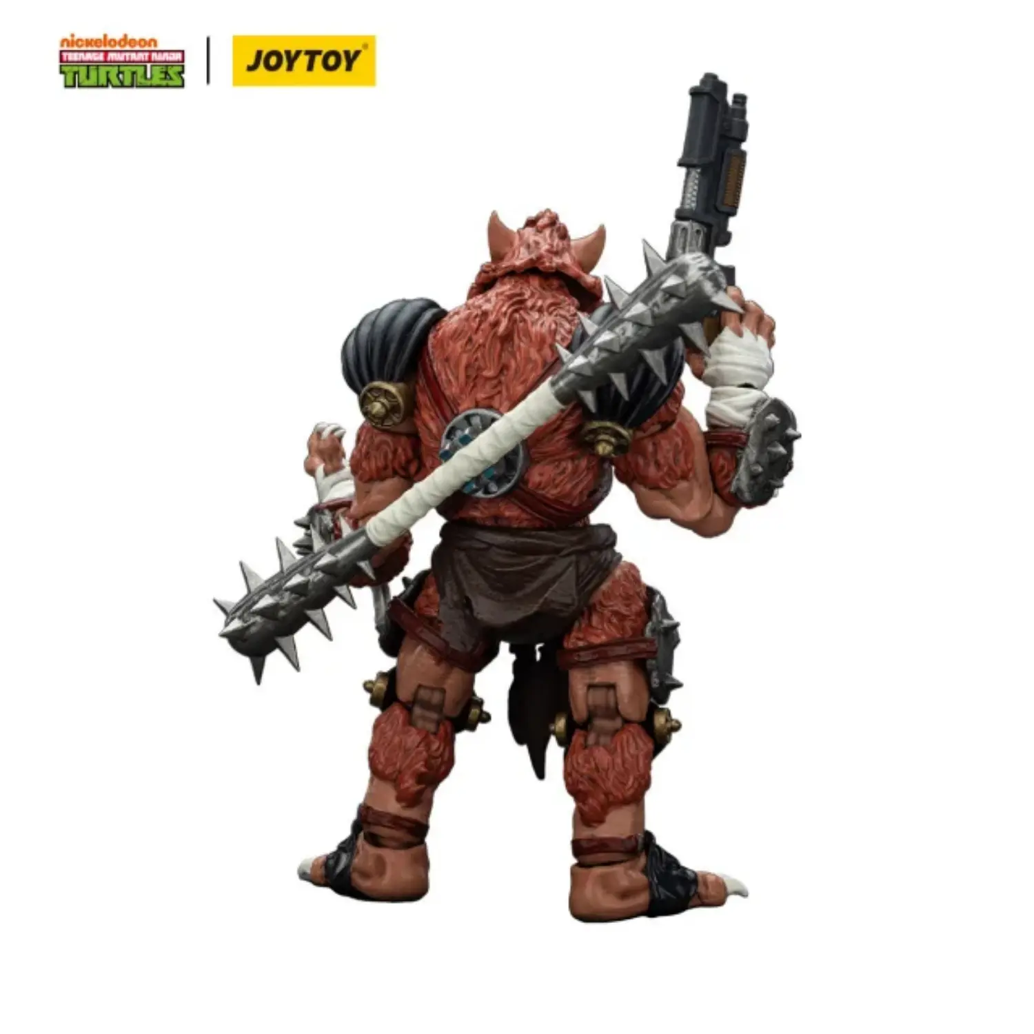 the back of the Action Figure - Rahzar TMNT Nickelodeon 1 18 - JOYTOY Teenage Mutant Ninja Turtles in white background The Back Of The Action Figure Rahzar Tmnt Nickelodeon 1 18 Joytoy Teenage Mutant Ninja Turtles In White Background
