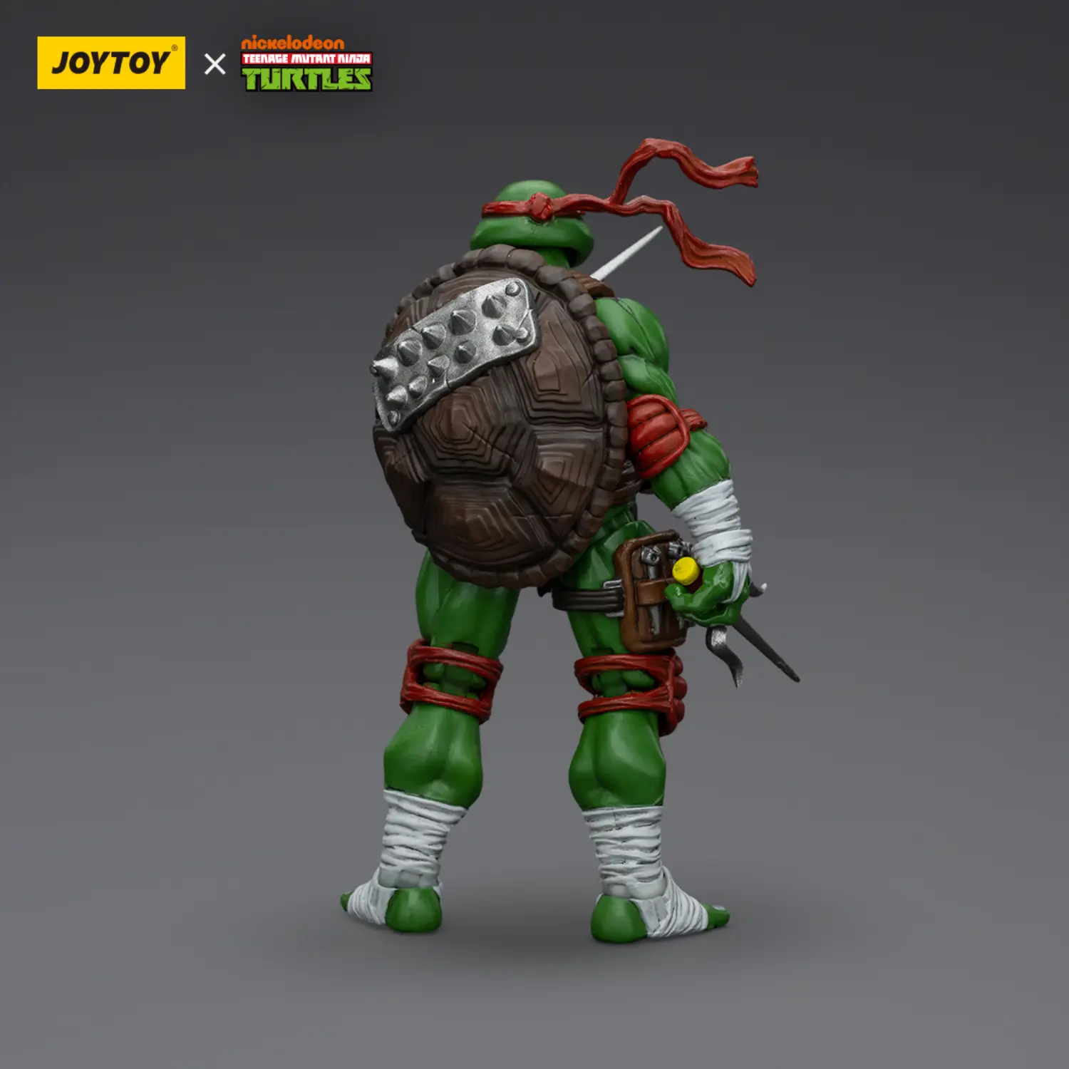 the back of the Action Figure - Raphael TMNT Nickelodeon 1 18 - JOYTOY Teenage Mutant Ninja Turtles the back of the Action Figure - Raphael TMNT Nickelodeon 1 18 - JOYTOY Teenage Mutant Ninja Turtles