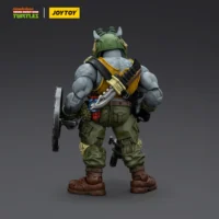the back of the Action Figure - Rocksteady TMNT Nickelodeon 1 18 - JOYTOY Teenage Mutant Ninja Turtles The Back Of The Action Figure Rocksteady Tmnt Nickelodeon 1 18 Joytoy Teenage Mutant Ninja Turtles