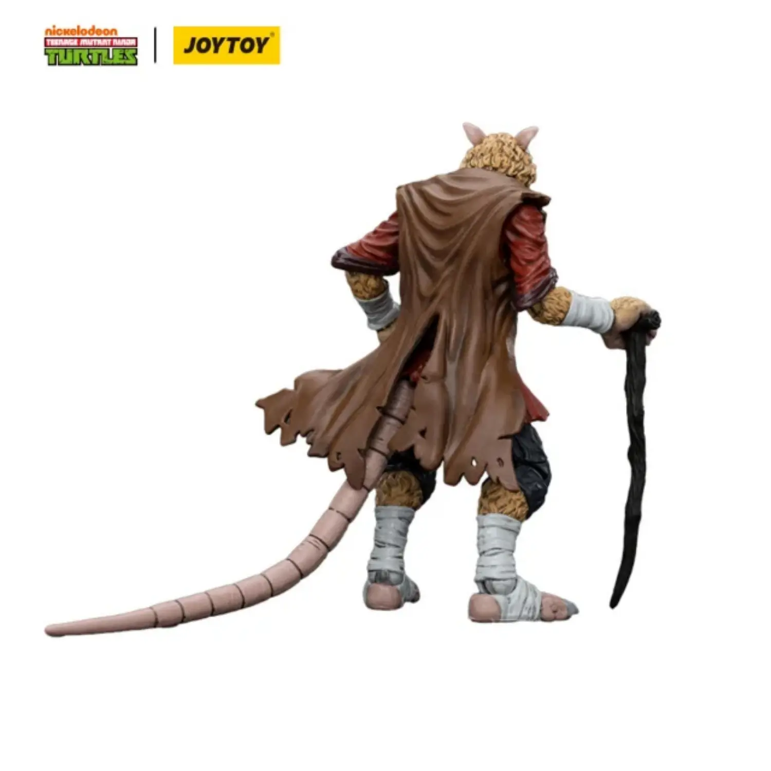 the back of the Action Figure - Splinter with Baby Turtles TMNT Nickelodeon 1 18 - JOYTOY Teenage Mutant Ninja Turtles in white background The Back Of The Action Figure Splinter With Baby Turtles Tmnt Nickelodeon 1 18 Joytoy Teenage Mutant Ninja Turtles In White Background