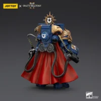 the back of the Action Figure - Ultramarines Marneus Calgar, Chapter Master with MkX Gravis Armour and Gauntlets of Ultramar 1 18 - JOYTOY Warhammer 40K The Back Of The Action Figure Ultramarines Marneus Calgar, Chapter Master With Mkx Gravis Armour And Gauntlets Of Ultramar 1 18 Joytoy Warhammer 40k