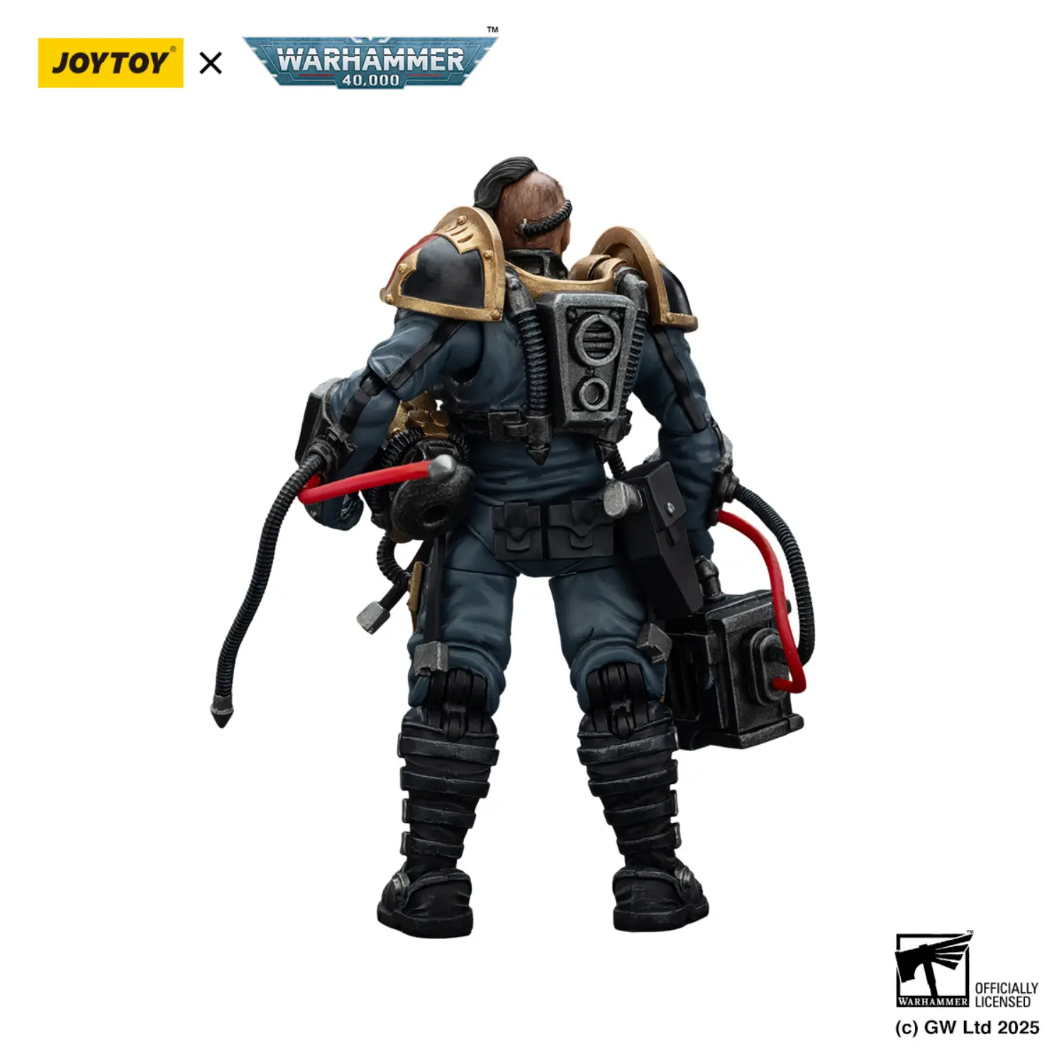 the back of the The Human Pilot House Raven Knight Scion of Action Figure - Imperial Knights House Raven Knight Errant & Scion 1 18 (53.7cm) - JOYTOY Warhammer 40K in white background The Back Of The The Human Pilot House Raven Knight Scion Of Action Figure Imperial Knights House Raven Knight Errant & Scion 1 18 (53.7cm) Joytoy Warhammer 40k In White Background