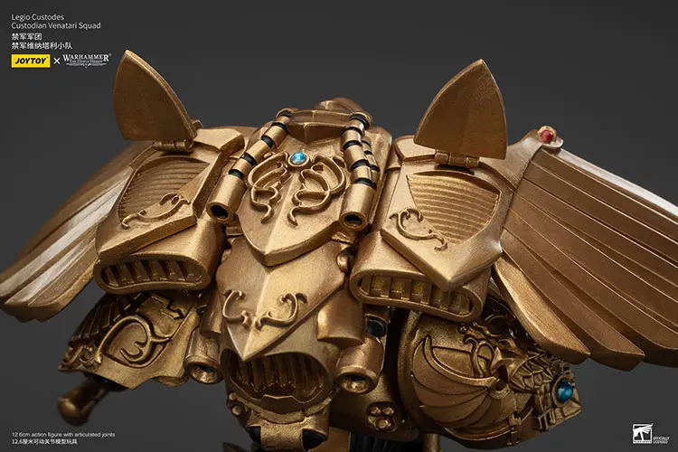 the details back of Action Figure - Legio Custodes Venatari with Kinetic Destroyer 1 18 - JOTYOY Warhammer The Horus Heresy rectangle image The Details Back Of Action Figure Legio Custodes Venatari With Kinetic Destroyer 1 18 Jotyoy Warhammer The Horus Heresy Rectangle Image