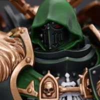 The Details Of Action Figure Dark Angels Primarch Lion El'jonson Without Two Mysterious Watchers In The Dark 1 18 Joytoy Warhammer 40k Rectangle Image 16