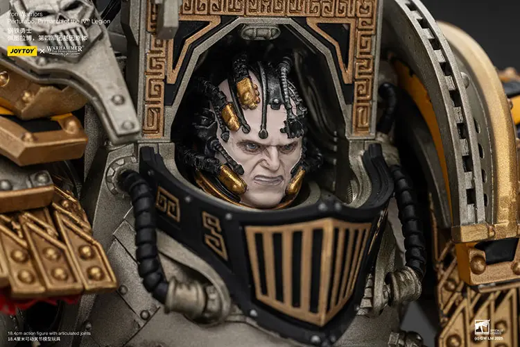 The Details Of Action Figure Iron Warriors Perturabo, Primarch Of The Ivth Legion 1 18 Jotyoy Warhammer The Horus Heresy Rectangle Image