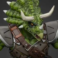 The Details Of The Action Figure Adjutant Zork Tmnt Nickelodeon 1 18 Joytoy Teenage Mutant Ninja Turtles Rectangle Image 1