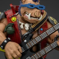 The Details Of The Action Figure Bebop Tmnt Nickelodeon 1 18 Joytoy Teenage Mutant Ninja Turtles Rectangle Image