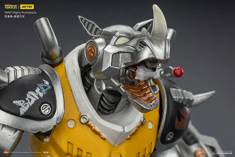 the details of the Action Figure - Mighty Rocksteady TMNT Nickelodeon 1 18 - JOYTOY Teenage Mutant Ninja Turtles rectangle image1 The Details Of The Action Figure Mighty Rocksteady Tmnt Nickelodeon 1 18 Joytoy Teenage Mutant Ninja Turtles Rectangle Image1