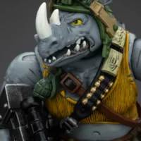 the details of the Action Figure - Rocksteady TMNT Nickelodeon 1 18 - JOYTOY Teenage Mutant Ninja Turtles rectangle image The Details Of The Action Figure Rocksteady Tmnt Nickelodeon 1 18 Joytoy Teenage Mutant Ninja Turtles Rectangle Image