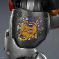 The Details Of The Action Figure Super Bebop Tmnt Nickelodeon 1 18 Joytoy Teenage Mutant Ninja Turtles Rectangle Image 14